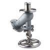 y type flush bottom valves