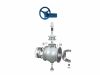 side entry double eccentric c type ball valve